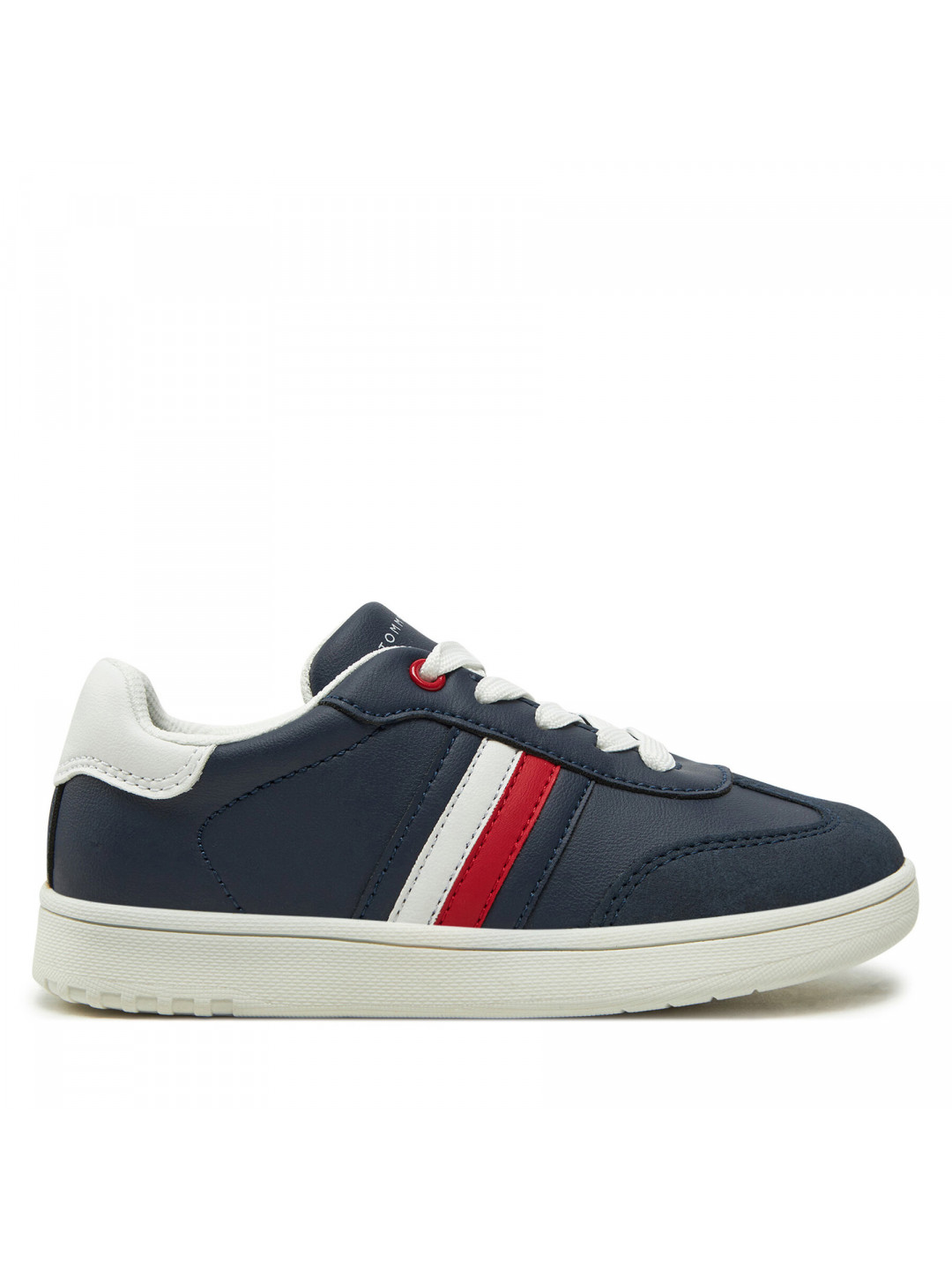 Sneakersy Tommy Hilfiger Stripe Low Cut Lace-Up Sneaker T3X9-33851-1269 M Tmavomodrá